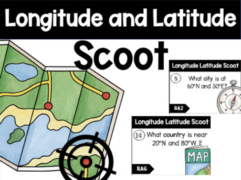 Preview of Longitude and Latitude Scoot
