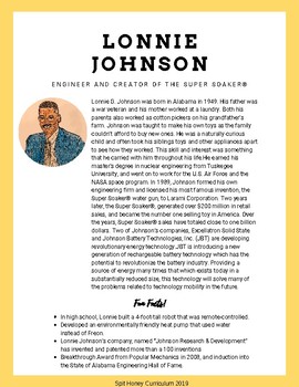 Preview of Lonnie Johnson: Engineer and Super Soaker Creator
