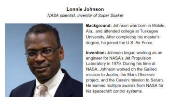 Preview of Lonnie Johnson - Scientist of the Week