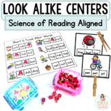 Look Alike Words Centers | Orthographic Mapping Science of