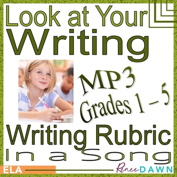 Preview of Writing Rubric in a Song - Grades 1-5 MP3