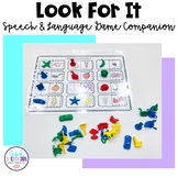 Look For It Speech & Language Game Companion - Speech Therapy