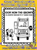 Look How I've Grown (a portfolio of my pre k, kindergarten