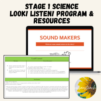 Preview of Stage 1 Physical Sciences 'Look! Listen!' Program & Resources NSW Outcomes