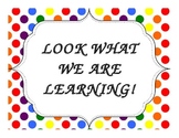 Look What We Are Learning Poster