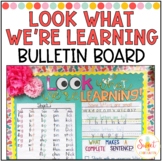 Look What We're Learning Bulletin Board Heading | Focus Wa