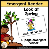 Look at Spring Emergent Reader Mini Book Independent Reading