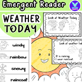 Look at Weather Today - Emergent Reader Kindergarten & Fir