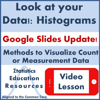 Preview of Look at your Data! Video Lesson: Histograms (Common Core Aligned)