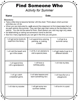 Looking Back The End of the School Year Reading & Writing Activities