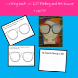 Looking Back on 2017 Writing and Art lesson