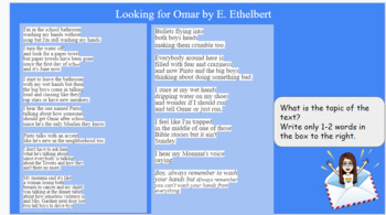 Preview of Looking For Omar~ Poetry