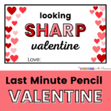 Looking SHARP Valentine for Pencil - Digital Download