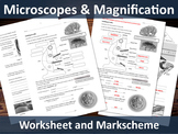 Looking at Cells - Microscopes and Magnification Worksheet (GCSE)