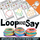 Loop and Say: Fall GeoBoard Articulation Activity for Spee