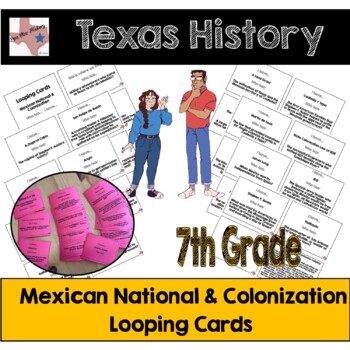 Texas History Mexican National & Colonization Diamond Puzzle w