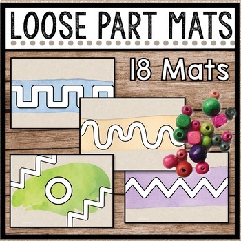 Colouring with Loose Parts Printable Mats — Easy Play Ideas for Kids