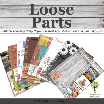 Preview of Loose Parts Editable Pack