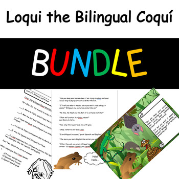 Preview of Loqui the Bilingual Coqui BUNDLE