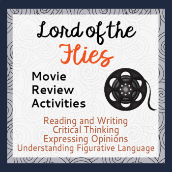 Preview of LORD OF THE FLIES Activity Movie Review PRINT and EASEL