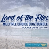 Lord of the Flies ALL Chapters Quizzes for Google Drive™ 