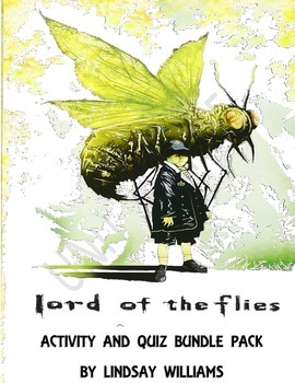 Preview of Lord of the Flies Activities and Quizzes BUNDLE PACK