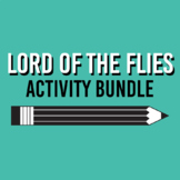 Lord of the Flies Activity Bundle | Printable Worksheets |