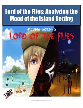 Preview of Lord of the Flies Mood of the Island Setting (Connotation Imagery)