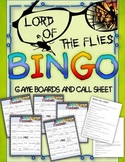 Lord Of The Flies Bingo: Instructions, Game Boards, and Ca