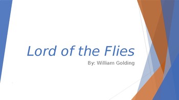 Preview of Lord of the Flies Chapter 10 & 11: PowerPoint Presentation - Lesson Plan