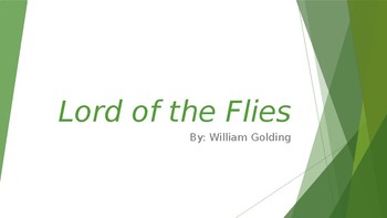 Preview of Lord of the Flies Chapter 6 & 7: PowerPoint Presentation - Lesson Plan
