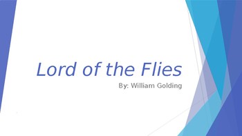 Preview of Lord of the Flies Chapter 8: PowerPoint Presentation - Lesson Plan