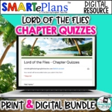 Lord of the Flies Chapter Quizzes (Digital + Print)