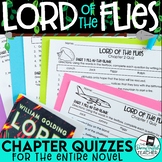 Lord of the Flies Quizzes for every chapter