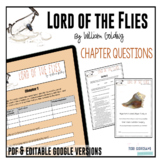 Lord of the Flies Chapter-by-Chapter Comprehension Questio
