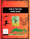 Lord of the Flies Choice Board (High School)