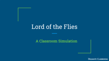 Preview of Lord of the Flies Classroom Simulation