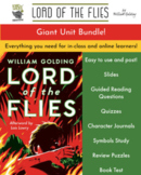 Lord of the Flies Complete UNIT BUNDLE!  Slides, Questions