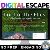 Lord of the Flies Digital Escape Room Review Game Activity