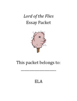 lord of the flies character essay plans