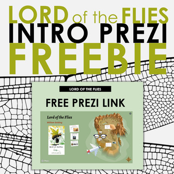 Preview of Lord of the Flies - FREE Dynamic Intro Prezi! Grades 7-12