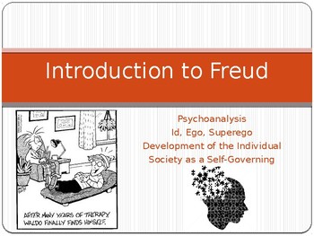 Preview of Lord of the Flies - Freud's Theories PowerPoint Presentation