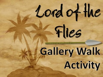 Preview of Lord of the Flies Gallery Walk: Writing and Image Analysis Activity