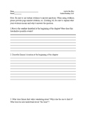 Lord of the Flies Guided Reading Chapter 9