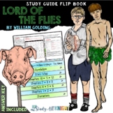 Lord of the Flies Novel Study Literature Guide Flip Book