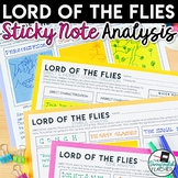 Lord of the Flies: Literary Analysis with Sticky Notes