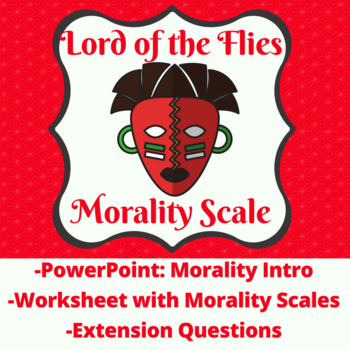 Preview of Lord of the Flies Morality Scale