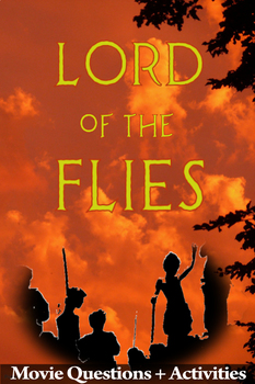 Preview of Lord of the Flies Movie Guide + Extra Activity - Answer Key Included
