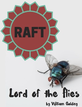 Preview of Lord of the Flies RAFT Writing
