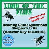 Lord of the Flies Study Guide Questions & Answer Key - Cha